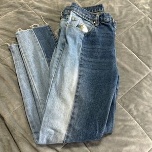 Pacsun Two Toned Vintage Icon Jeans